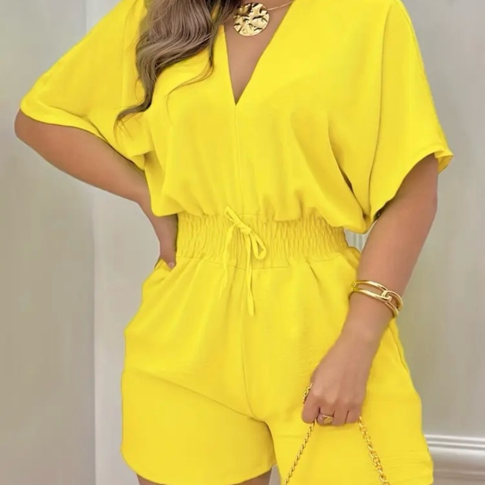 Yellow Women's Jumpsuit